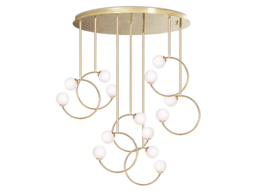 GABY'S DREAM - Brass pendant lamp by ROYAL STRANGER - view 2